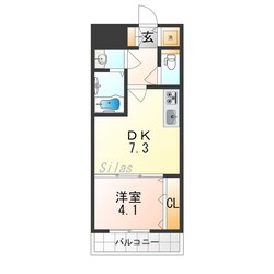 ONE ROOF FLAT TENJINBASHIの物件間取画像